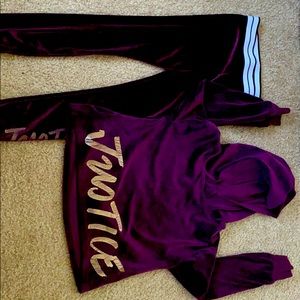Girls Velour Set